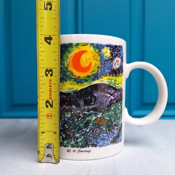 Vintage Mug Van Gogh Starry Night Artist Gifts Famous Impressionist Painting Art - Picture 8 of 17